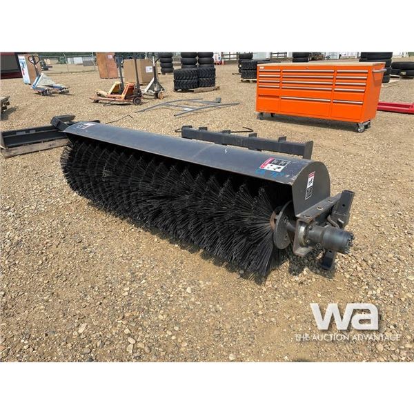 SKID STEER 72" HYDRAULIC SWEEPER