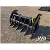 Image 1 : UNUSED 66" SKID STEER LOG GRAPPLE