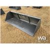 Image 1 : 102" SKID STEER SNOW BUCKET