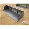 Image 1 : 98" SKID STEER SNOW BUCKET
