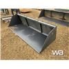 Image 1 : 96" SKID STEER SNOW BUCKET