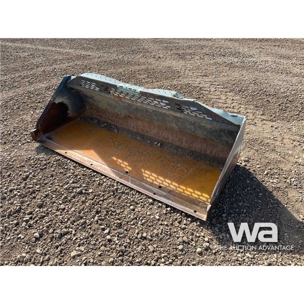 SKID STEER 66" SMOOTH BUCKET