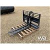 Image 1 : (UNUSED) 48" HYDRAULIC PALLET FORKS