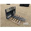 Image 2 : (UNUSED) 48" HYDRAULIC PALLET FORKS