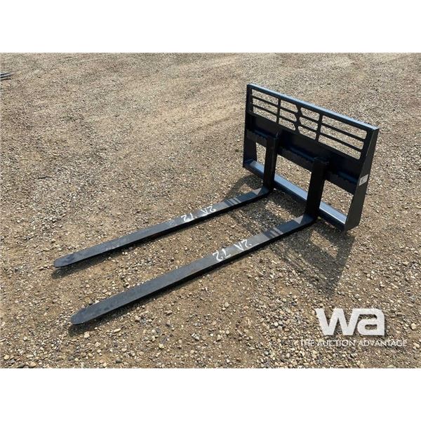 SKID STEER 48" PALLET FORKS