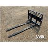 Image 1 : SKID STEER 48" PALLET FORKS