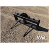 Image 1 : CUSTOM BUILT SKID STEER BALE SPEAR FRAME