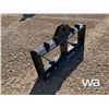 Image 4 : CUSTOM BUILT SKID STEER BALE SPEAR FRAME