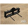 Image 2 : CUSTOM BUILT SKID STEER BALE SPEAR FRAME