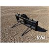 Image 1 : CUSTOM BUILT SKID STEER BALE SPEAR FRAME