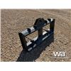 Image 4 : CUSTOM BUILT SKID STEER BALE SPEAR FRAME
