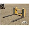 Image 1 : WHEEL LOADER PALLET FORKS 60" TO FIT 544K
