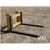 Image 2 : WHEEL LOADER PALLET FORKS 60" TO FIT 544K