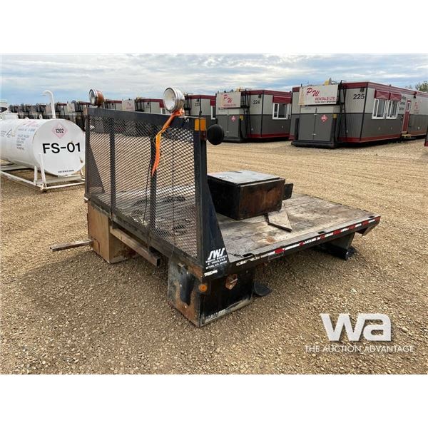 SWS 9 FT. STEEL TRUCK FLATBED