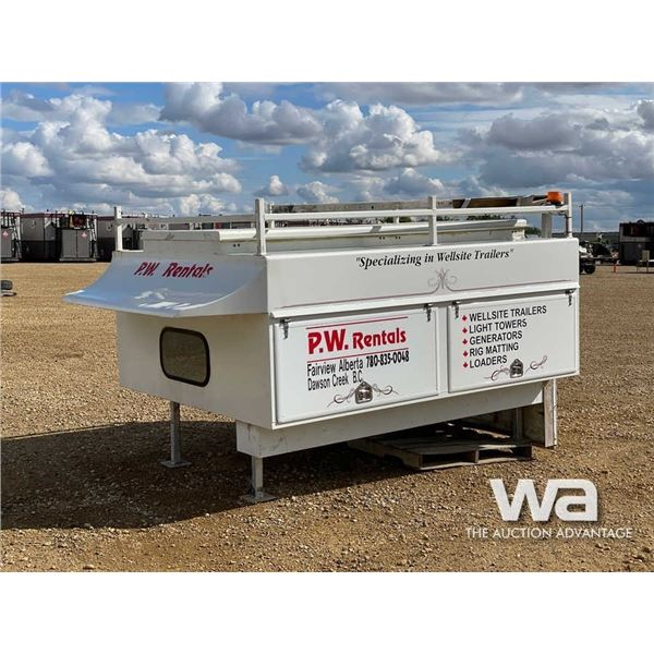 CUSTOM BUILT ALUMINUM SLIDE-IN SERVICE BODY