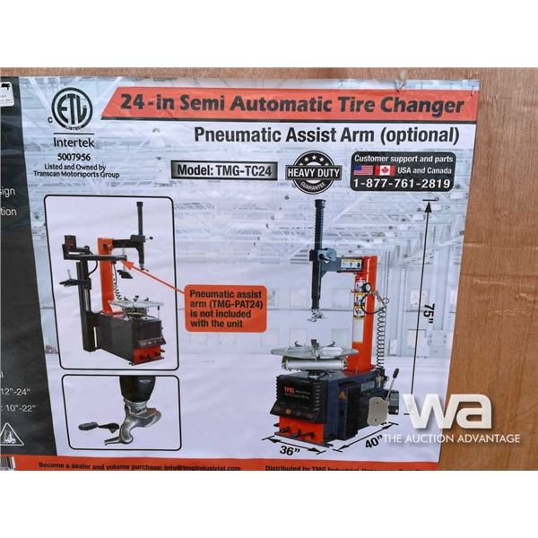 (UNUSED) TMG 24" SEMI AUTOMATIC TIRE CHANGER
