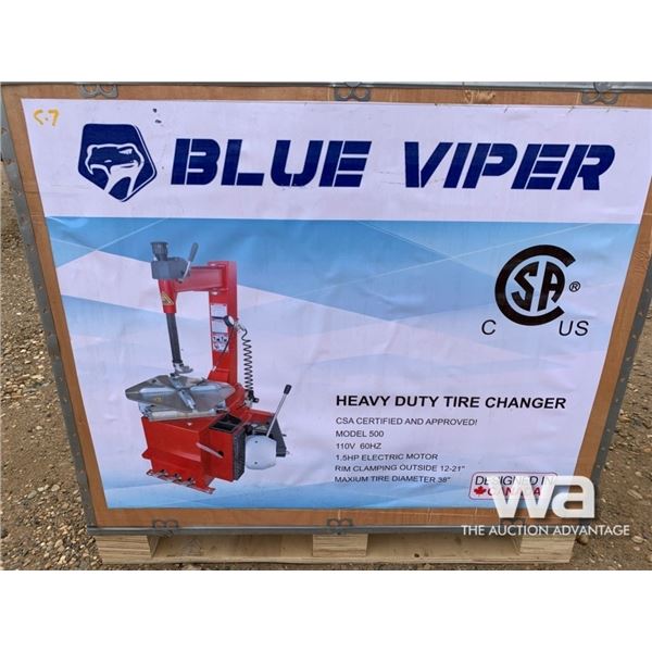 (UNUSED) BLUE VIPER TIRE CHANGER