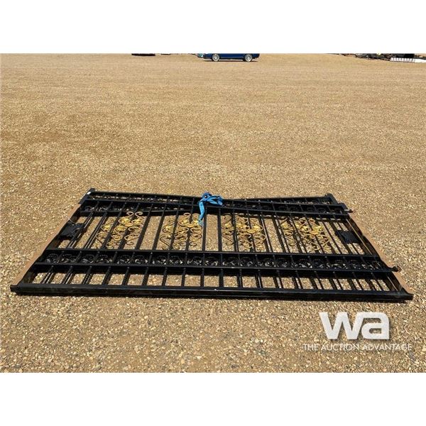 SET OF ORNAMENTAL DRIVE WAY GATES