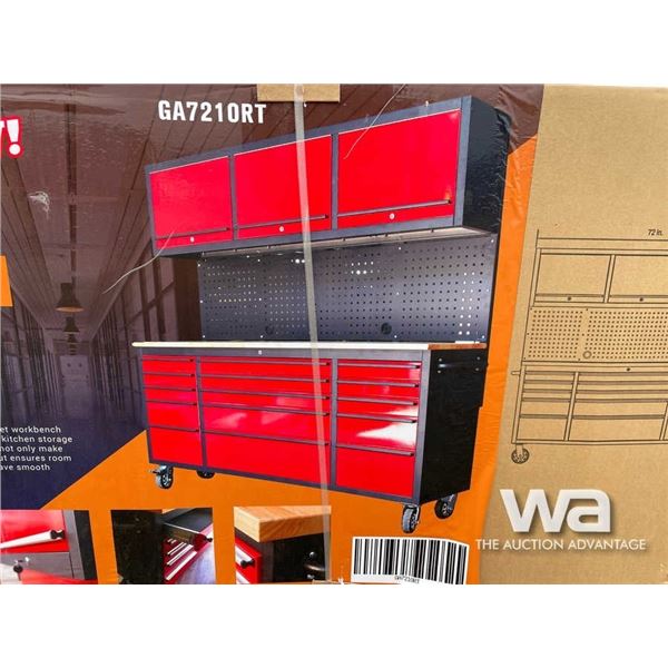 (UNUSED) SIEBEL 17 DRAWER TOOL BENCH AND CABINET