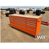Image 1 : 6 FT. 15 DRAWER WORK BENCH W WOOD TOP