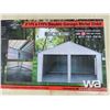 Image 1 : 21 X 19 FT. METAL DOUBLE GARAGE