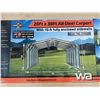 Image 1 : TMG CP2030F 20'X30' ENCLOSED CARPORT