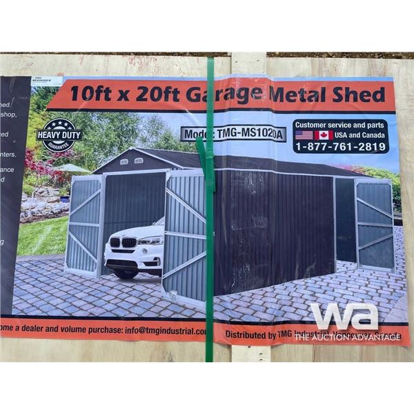 10 X 20 FT. METAL GARAGE