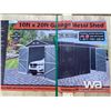Image 1 : 10 X 20 FT. METAL GARAGE