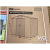 Image 3 : 6 X 8 FT. METAL UTILITY SHED
