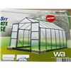 Image 1 : (UNUSED) 16.5 X 8.35 FT. POLYCARBONATE GREENHOUSE