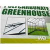 Image 7 : (UNUSED) 16.5 X 8.35 FT. POLYCARBONATE GREENHOUSE