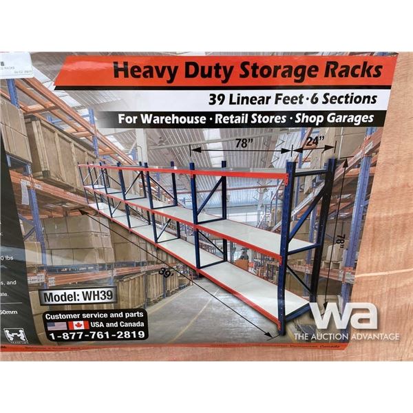 TMG HEAVY DUTY STORAGE RACKS