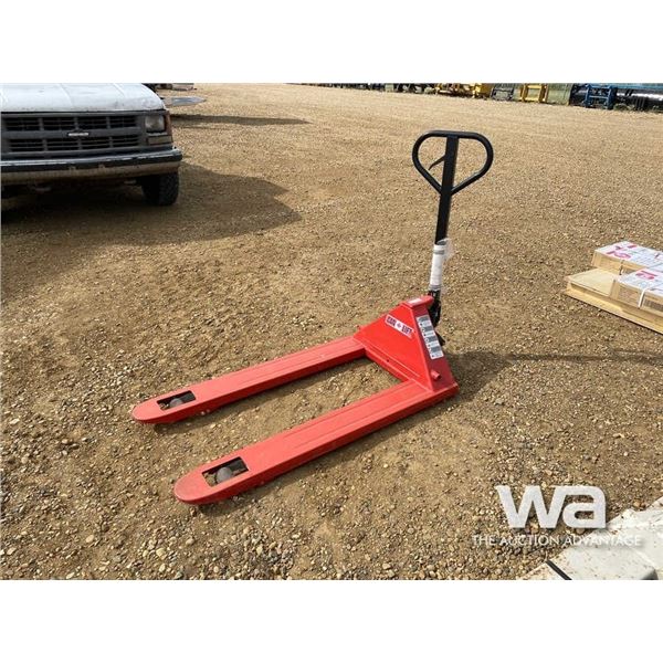 CAN LIFT 4,500LB PALLET JACK