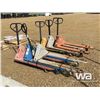 Image 2 : (3) USED PALLET JACKS