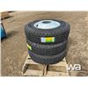 Image 1 : (3) GRIZZLY TM101 11R22.5 TRUCK STEERING TIRES