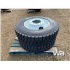 Image 2 : (UNUSED) (2) GRIZZLY 11R24.5 TRUCK DRIVE TIRES