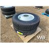 Image 2 : (2) GRIZZLY TD298 11R24.5 TRUCK DRIVE TIRES & RIMS