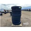Image 1 : (UNUSED) (8) GRIZZLY 11R24.5 TRUCK STEERING TIRES