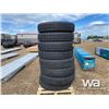 Image 2 : (UNUSED) (8) GRIZZLY 11R24.5 TRUCK STEERING TIRES