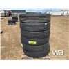 Image 2 : (6) GRIZZLY GT178+ 11R24.5 TRUCK STEERING TIRES