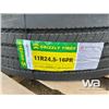 Image 4 : (6) GRIZZLY GT178+ 11R24.5 TRUCK STEERING TIRES
