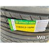 Image 3 : (UNUSED) (4) GRIZZLY 11R24.5 TRUCK STEERING TIRES