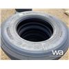 Image 5 : (4) GRIZZLY K216 11R24.5 TRUCK STEERING TIRES