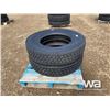 Image 2 : (2) GRIZZLY TD298 11R24.5 TRUCK DRIVE TIRES
