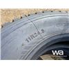 Image 4 : (2) GRIZZLY GT168 11R24.5 TRUCK STEERING TIRES