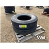 Image 2 : (2) GRIZZLY GT178+ 11R24.5 TRUCK STEERING TIRES