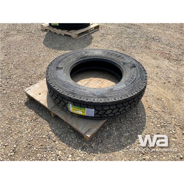 (UNUSED) (1) GRIZZLY 11R24.5 TRUCK DRIVE TIRES