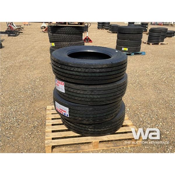 (UNUSED) (4) KAPSEN 275/70R22.5 TRUCK TRAILER TIRE