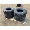 Image 1 : (UNUSED) (4) ROADHIKER 14-17.5 SKID STEER TIRES