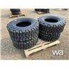 Image 2 : (UNUSED) (4) ROADHIKER 14-17.5 SKID STEER TIRES